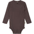 Mikk-Line Wool/Bamboo Bodysuit Long Sleeves (Solid) Wool Sparrow